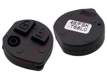 Producto Genérico - Telemando de 2 botones 433 Mhz PCF7961A / 46 para Suzuki Swift 37145-71L20 37145-71L2